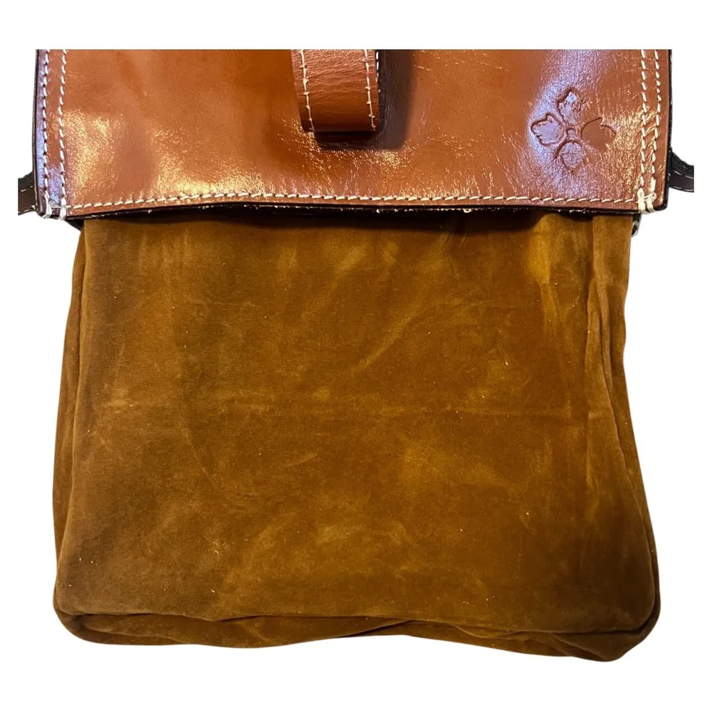 PATRICIA NASH Venezia Bag Cross/Shoulder Strap Beautiful Patina 9.5x8.5x1.25 EUC